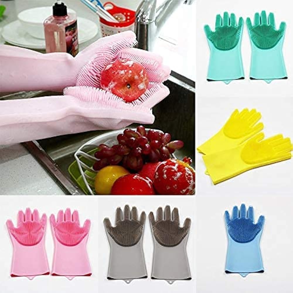 Guantes de Silicona con Relieve