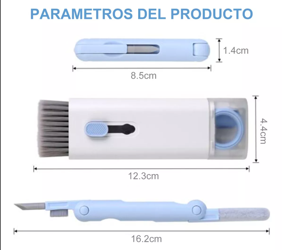 Kit Limpiador 7 en 1 para Teclados PC