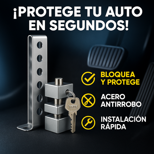 PedalLock™ / Candado Anti-Robo Doble Reforzado