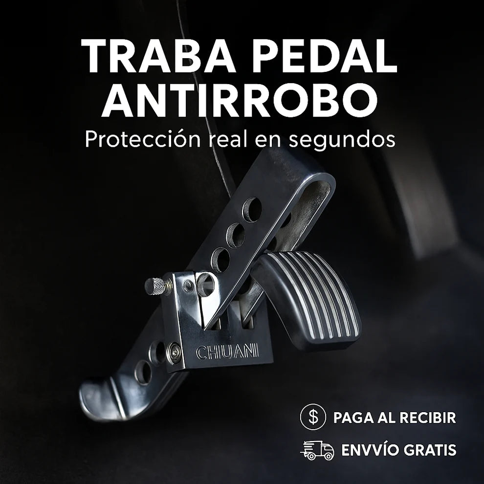PedalLock™ / Candado Anti-Robo Doble Reforzado