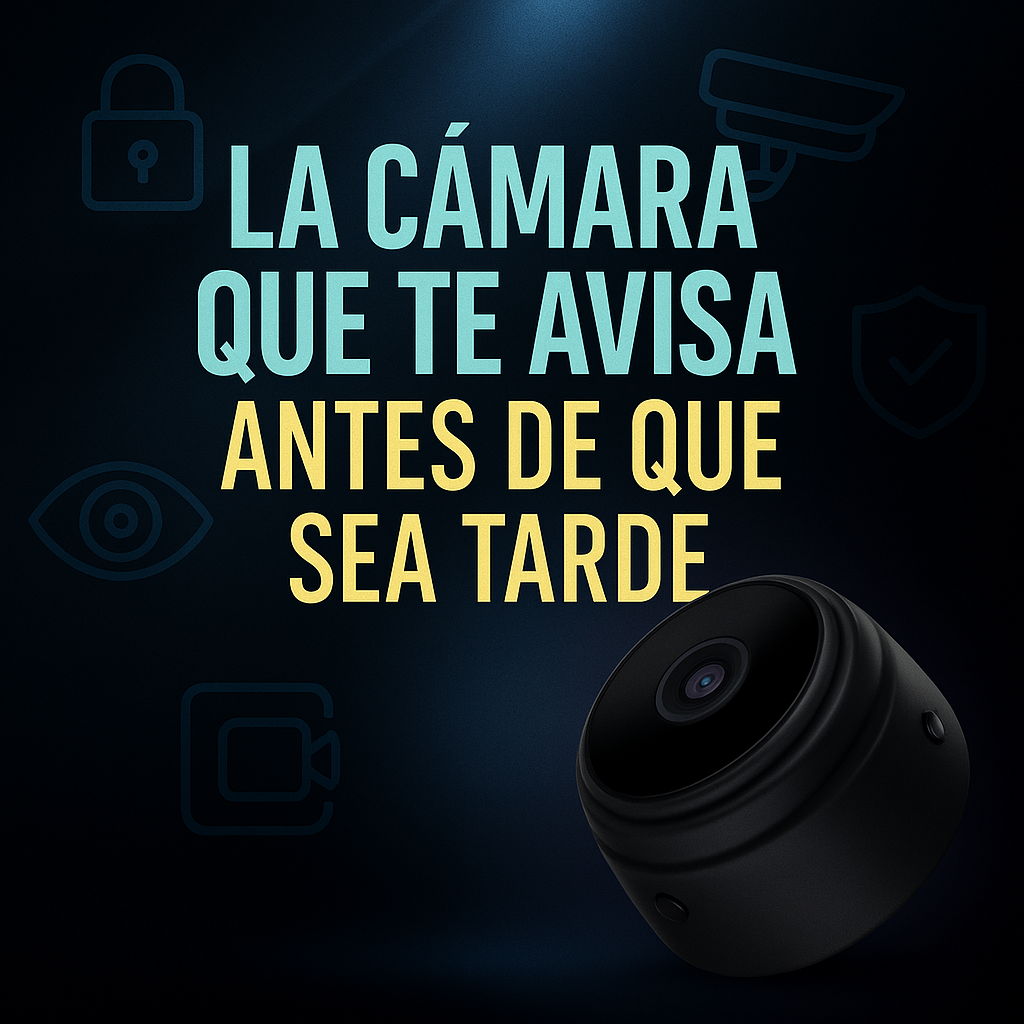 Mini Camara Go PRO™/ Vigila Tu hogar en donde estes