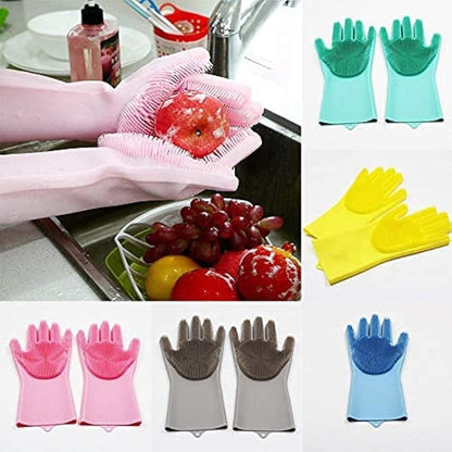 Guantes de Silicona con Relieve