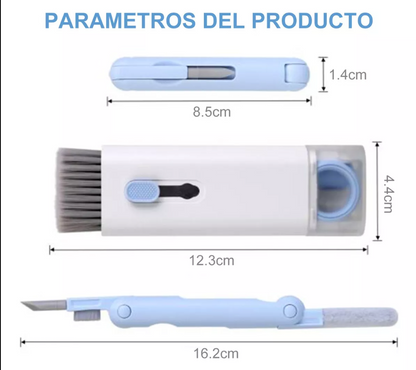 Kit Limpiador 7 en 1 para Teclados PC