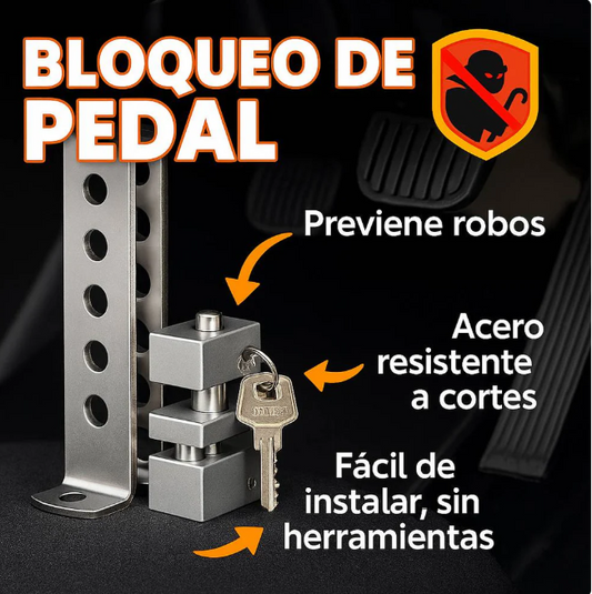 El Traba Pedal Antirrobo Definitivo Para tu Auto