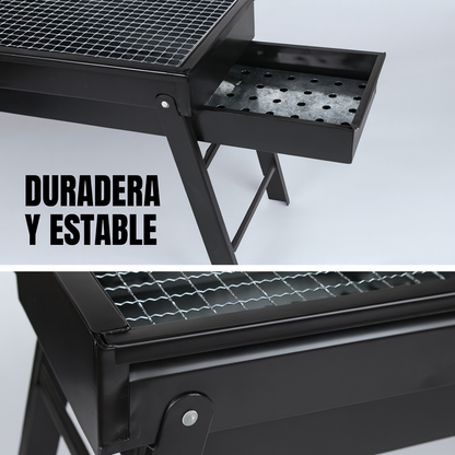 Parrilla de Carbón Portátil + Envío Gratis